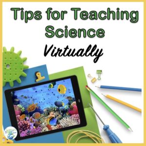 Cover for teaching science virtually