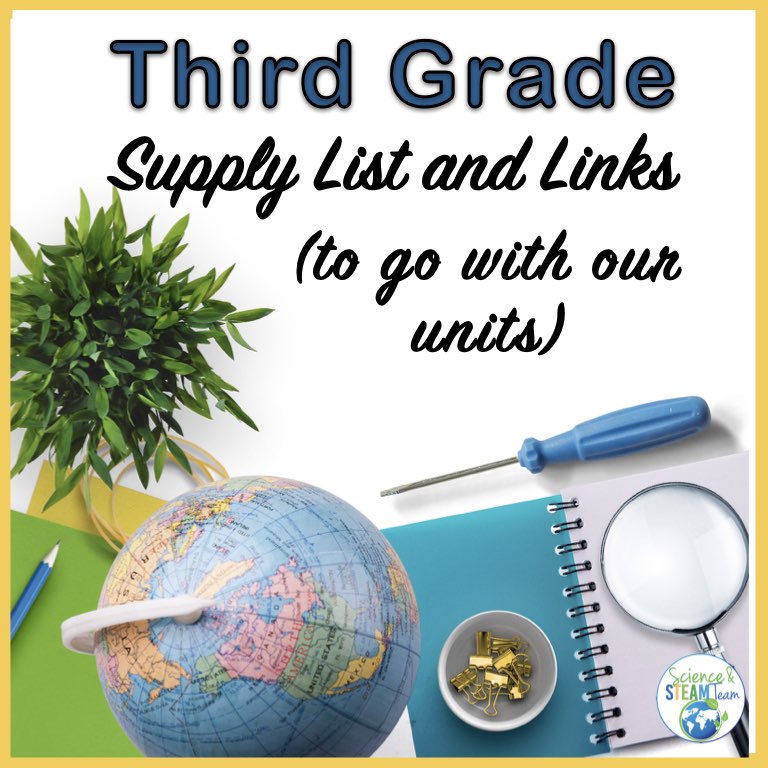third grade science supplies featured image